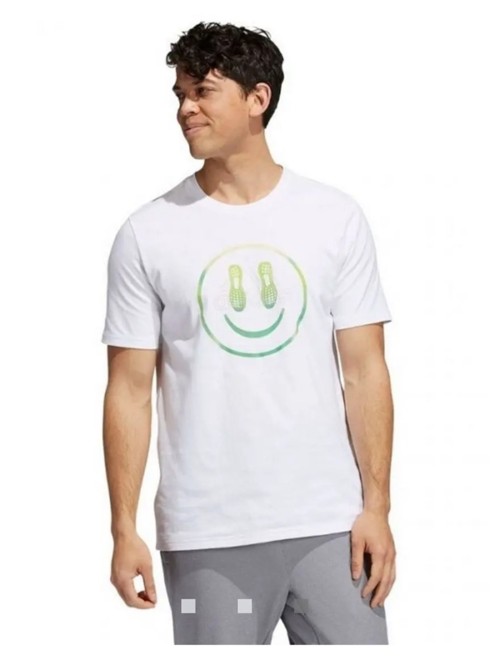 Adidas You Feel Me Tee White Mens Size XL